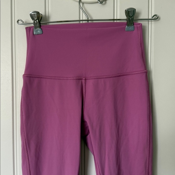 Lululemon - Wunder Under High-Rise Tight 25" Full-On Luxtreme - Magenta Glow - 2 - Picture 8 of 12